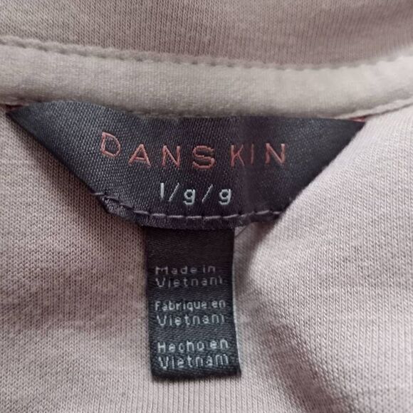 DANSKIN TAUPE PULLOVER SZ. L NWOT - Picture 9 of 10